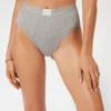 Eco Tessa Rib High-Waist Brazilian Panty