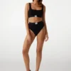 Eco Tessa Rib High-Waist Brazilian Panty