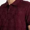 Eco Tonal Jacquard Polo