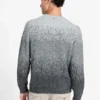 Eco Trey Crewneck Marled Striped Sweater