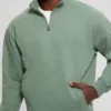 Eco Tyler Zip Mock Neck Sweater