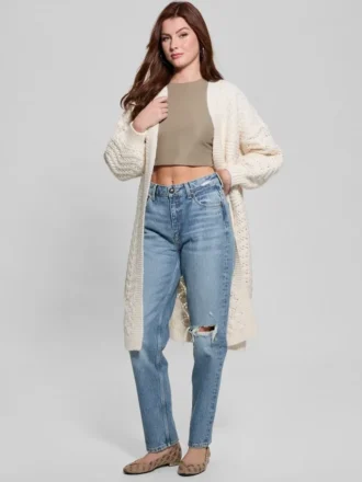 Eco Valeria Mixed Stitch Cardigan
