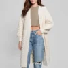 Eco Valeria Mixed Stitch Cardigan