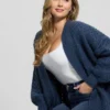 Eco Valeria Mixed Stitch Cardigan