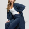 Eco Valeria Mixed Stitch Cardigan