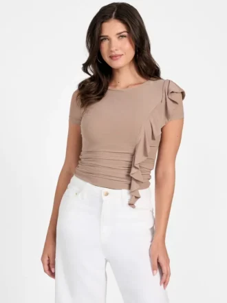 Eco Verdiana Ruffle Top