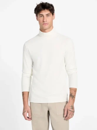Eco Viscose-Blend Ribbed Shirt