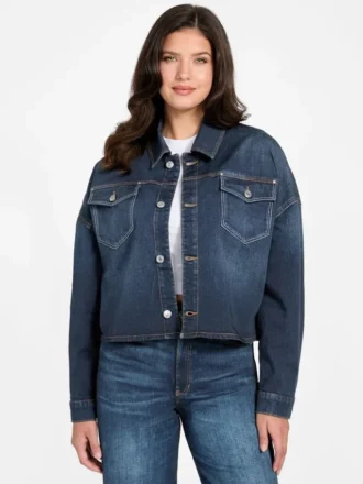Eco Western Denim Shacket