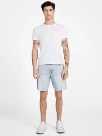 Eco Wyatt Distressed Denim Shorts