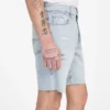 Eco Wyatt Distressed Denim Shorts