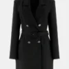 Eco Zanita Pinstriped Blazer Dress