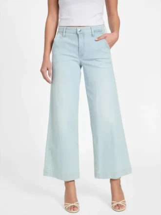 Eco Zoya Crop Wide Leg Jeans