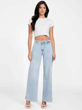 eco zoya wide leg jeans 2 330x440 - Eco Zoya Wide-Leg Jeans