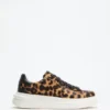 Elbinah Leopard Low-Top Sneakers