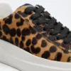 Elbinah Leopard Low-Top Sneakers