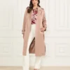 Eleonor Satin Wrap Trench