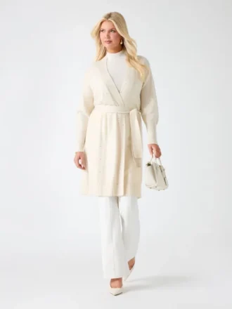 Elien Cashmere Crystal Cardigan