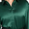 Elisa Silk Oversized Shirt
