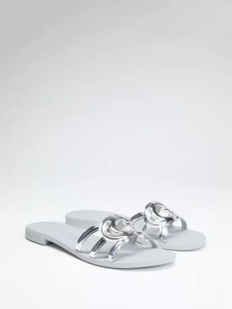 Elyho Jelly Cutout Slide Sandals
