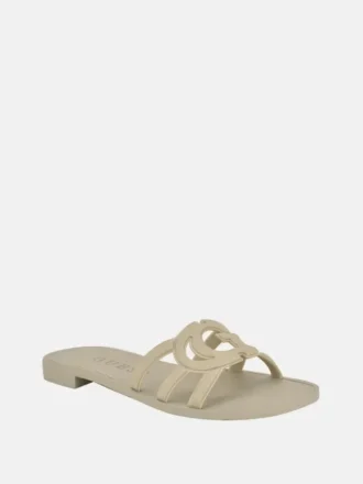 Elyho Jelly Cutout Slide Sandals