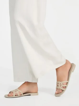 Elyho Jelly Cutout Slide Sandals
