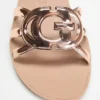 Elyho Jelly Cutout Slide Sandals