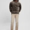 Embossed Velvet Hoodie