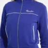 Embroidered Active Zip Sweatshirt