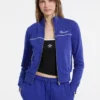 Embroidered Active Zip Sweatshirt