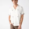 Embroidered Camp Shirt