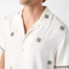 Embroidered Camp Shirt