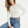 Embroidered Logo Bodysuit