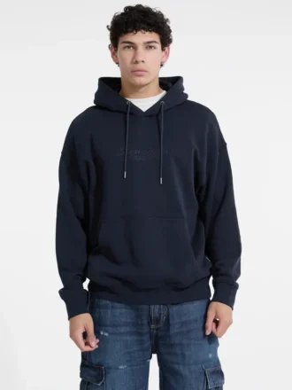 Embroidered Logo Hoodie