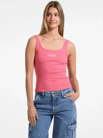 Embroidered Logo Tank Top