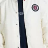 Embroidered Patch Varsity Jacket