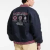 Embroidered Patch Varsity Jacket