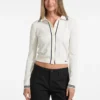 Embroidered Polo Sweater Top