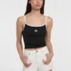Embroidered Star Crop Tank