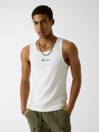 Embroidered Tank Top