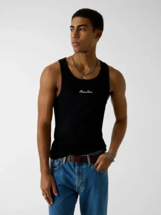 Embroidered Tank Top