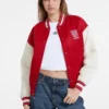 Embroidered Varsity Jacket