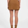 Erin Faux-Suede Mini Skirt