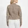 Estell Faux-Suede Moto Jacket