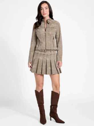 Estell Pleated Mini Skirt