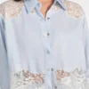 Evie Lace Denim Top