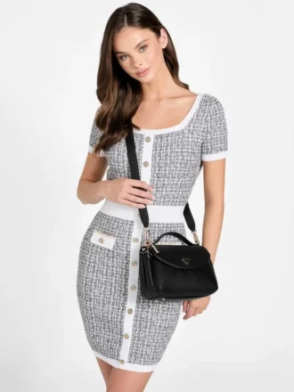 Evie Saffiano Handbag