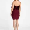 Evita Feather Bandage Dress