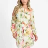 Faith Buttoned Dress
