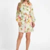 Faith Buttoned Dress