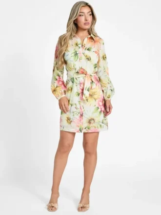Faith Buttoned Dress